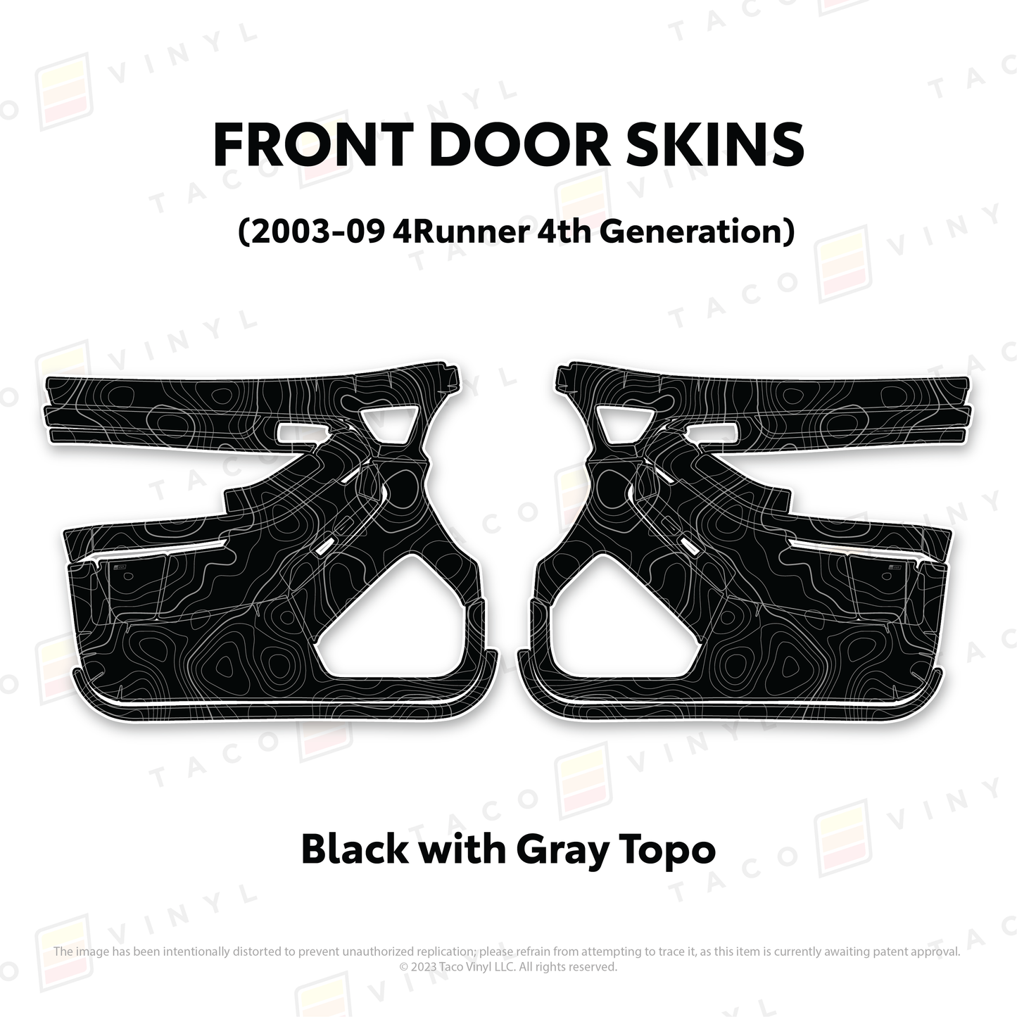 2003-2009 4Runner Door Skins