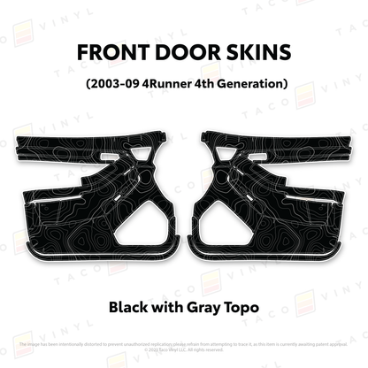 2003-2009 4Runner Door Skins