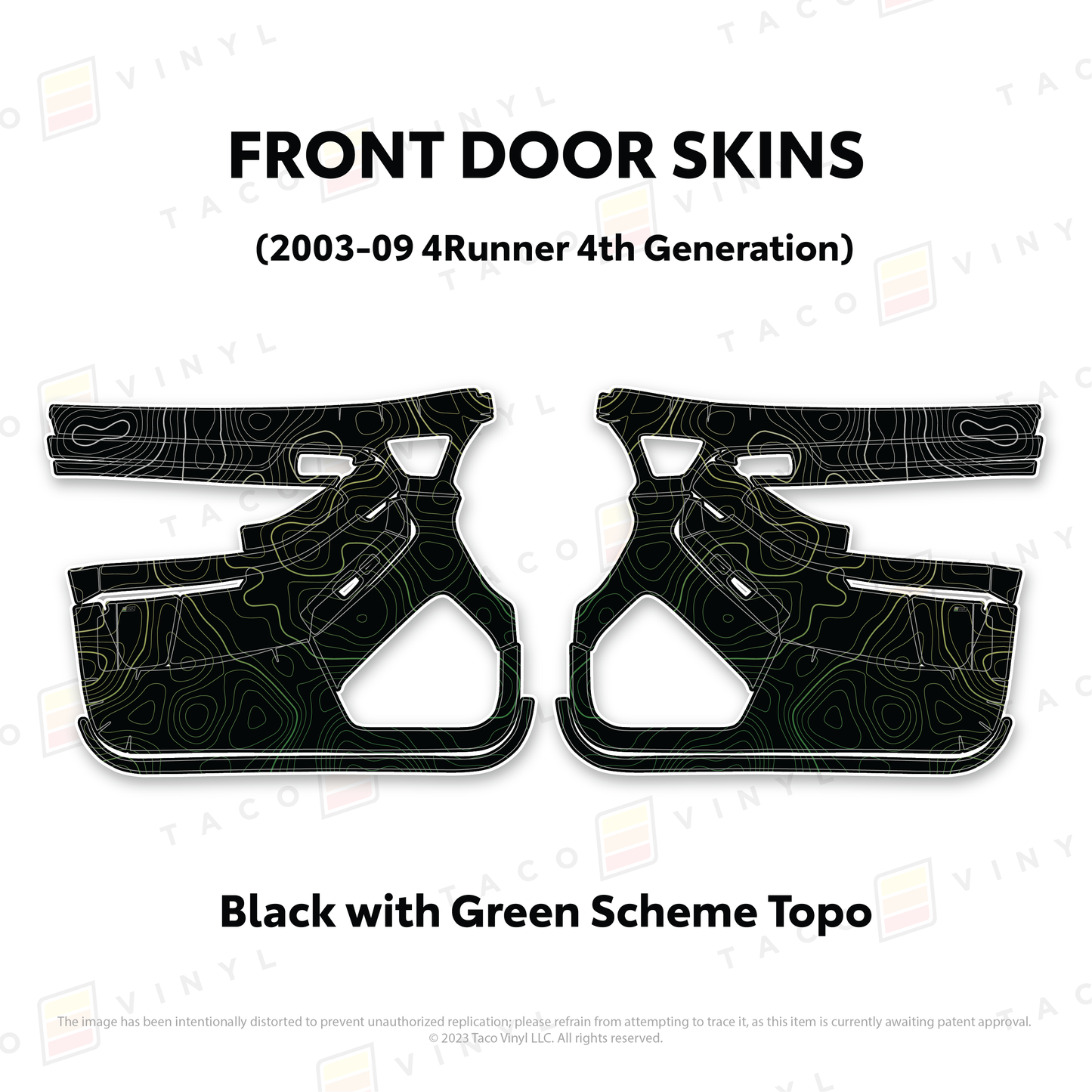 2003-2009 4Runner Door Skins