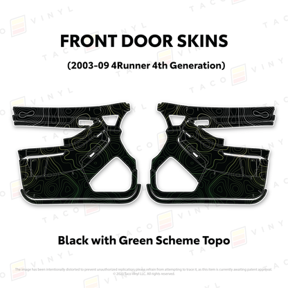 2003-2009 4Runner Door Skins