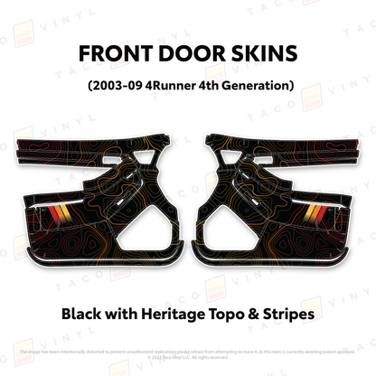 2003-2009 4Runner Door Skins