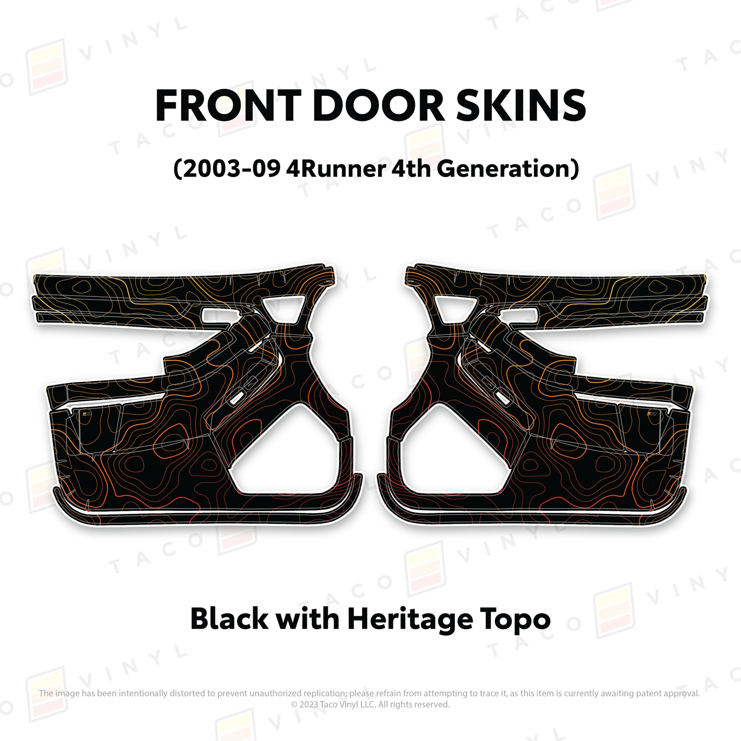 2003-2009 4Runner Door Skins