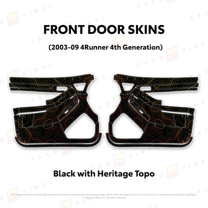 2003-2009 4Runner Door Skins