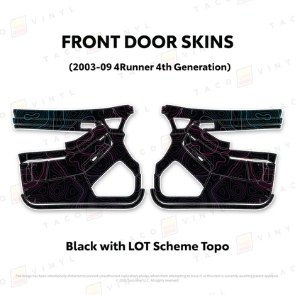 2003-2009 4Runner Door Skins