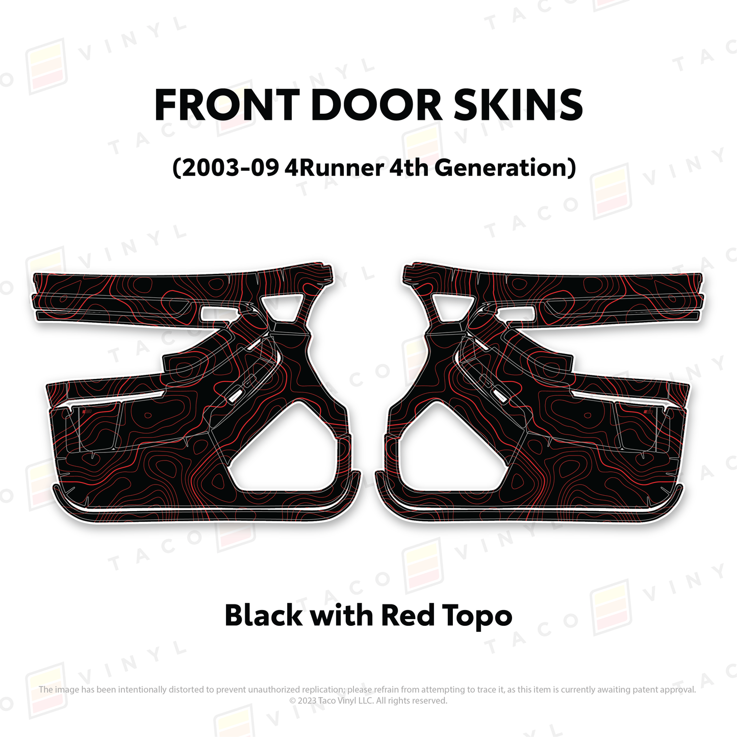 2003-2009 4Runner Door Skins