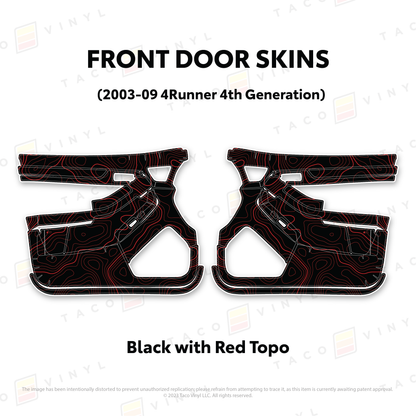 2003-2009 4Runner Door Skins