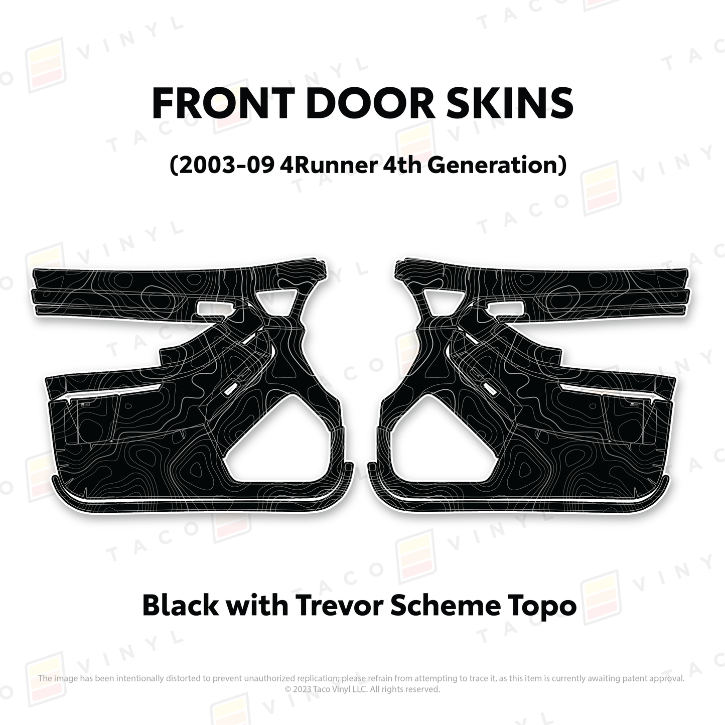 2003-2009 4Runner Door Skins