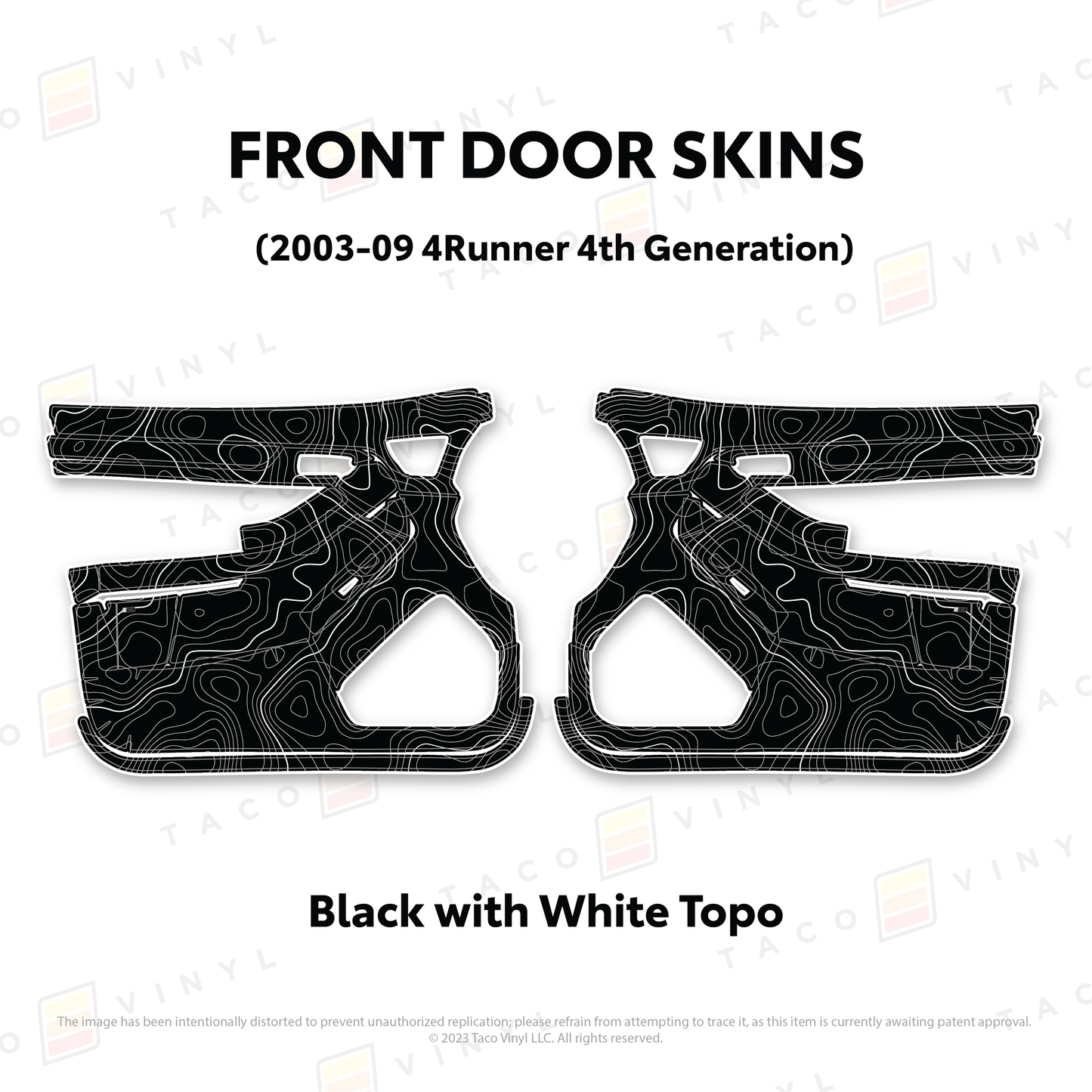 2003-2009 4Runner Door Skins