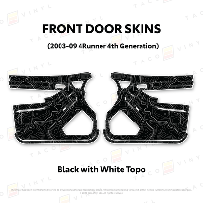 2003-2009 4Runner Door Skins