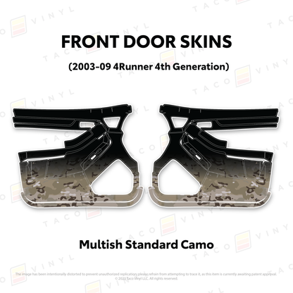 2003-2009 4Runner Door Skins