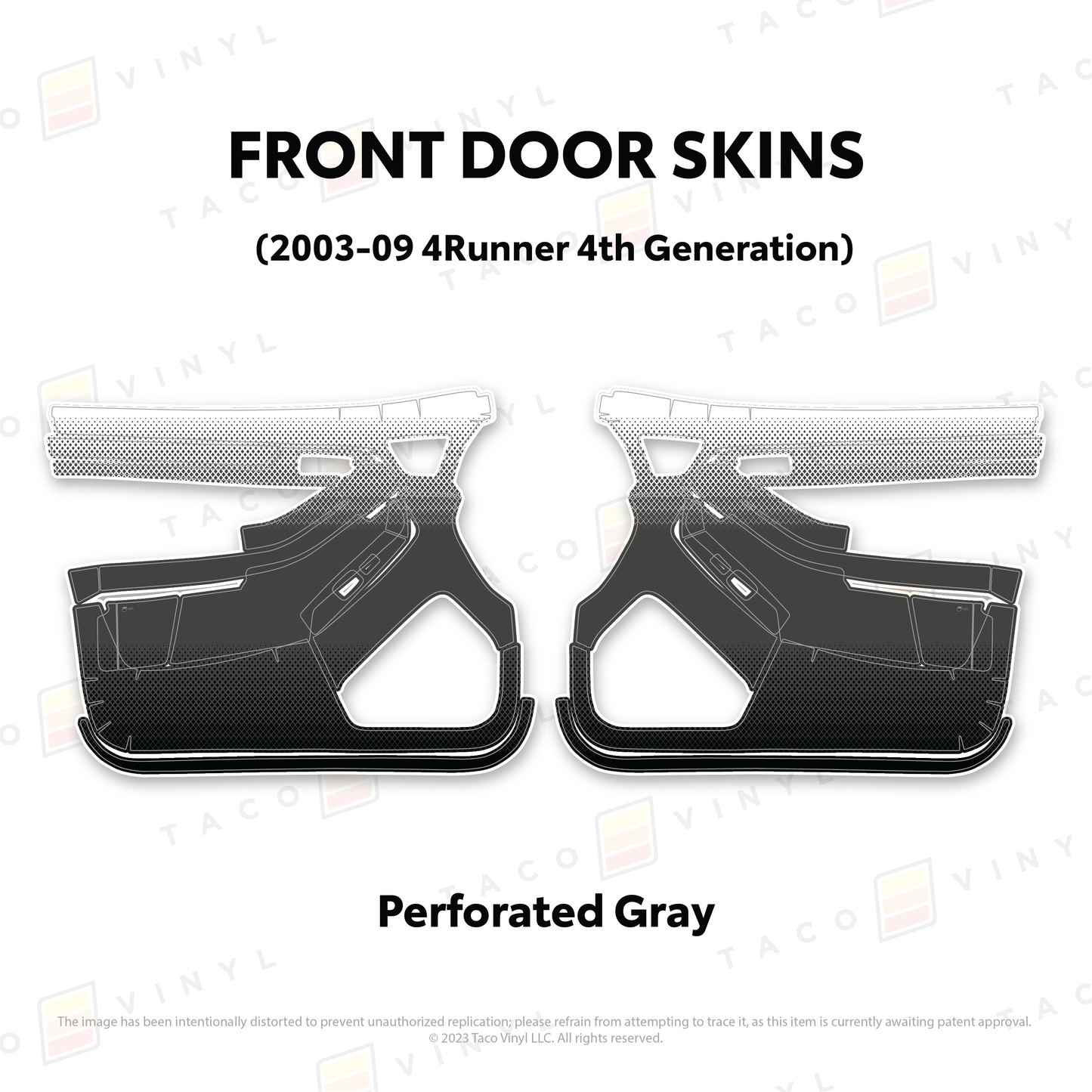 2003-2009 4Runner Door Skins