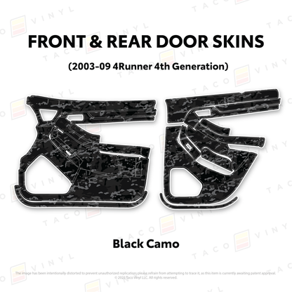 2003-2009 4Runner Door Skins