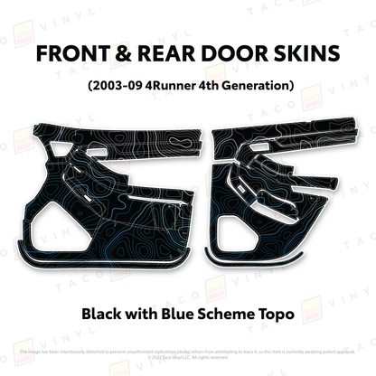 2003-2009 4Runner Door Skins