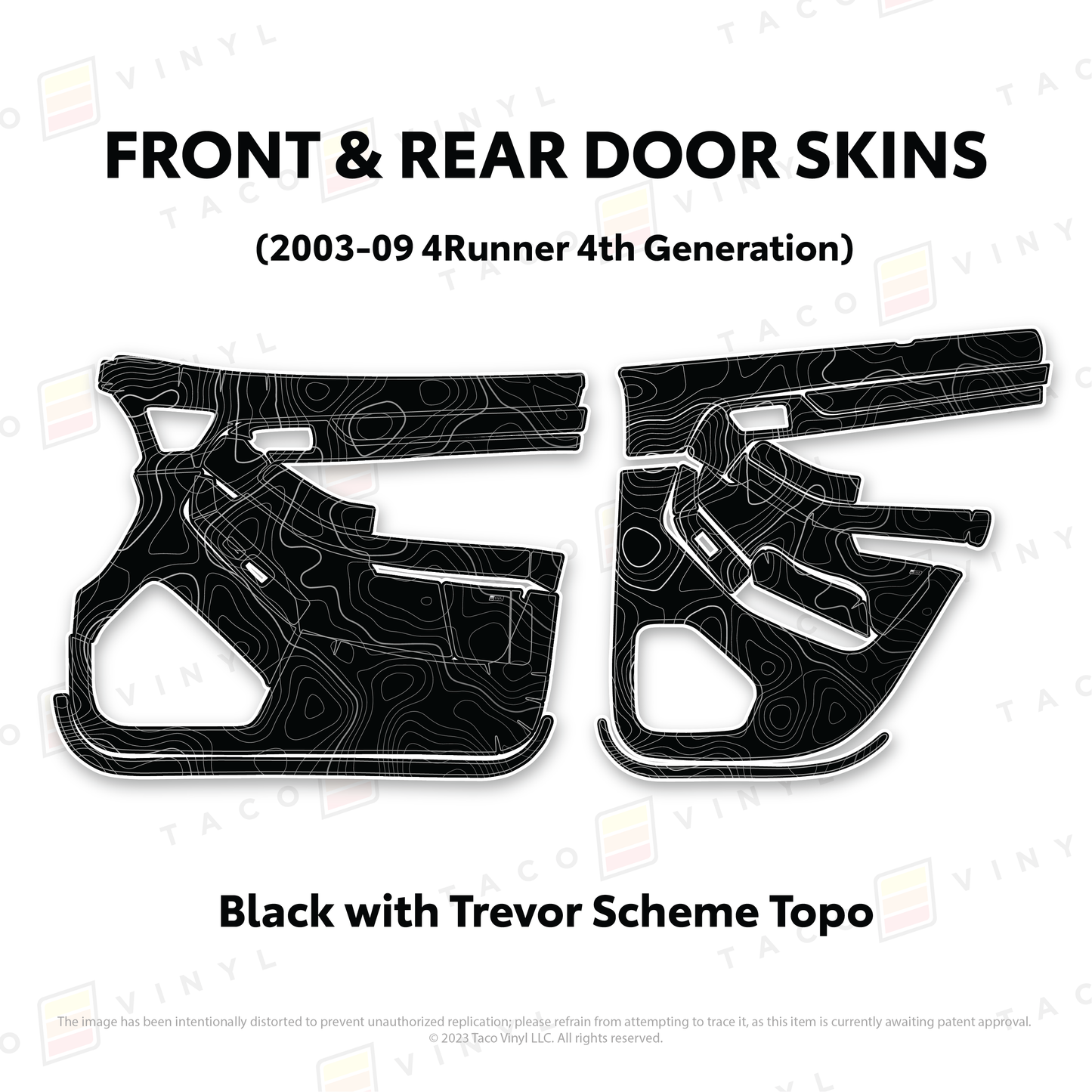2003-2009 4Runner Door Skins