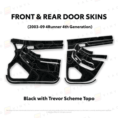 2003-2009 4Runner Door Skins