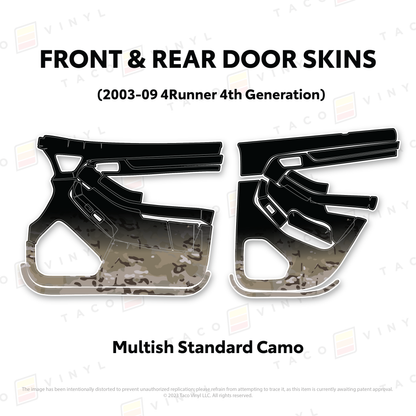 2003-2009 4Runner Door Skins