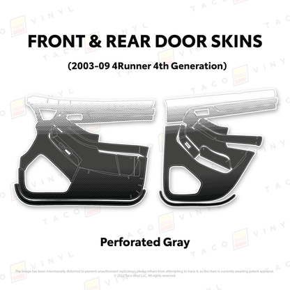 2003-2009 4Runner Door Skins