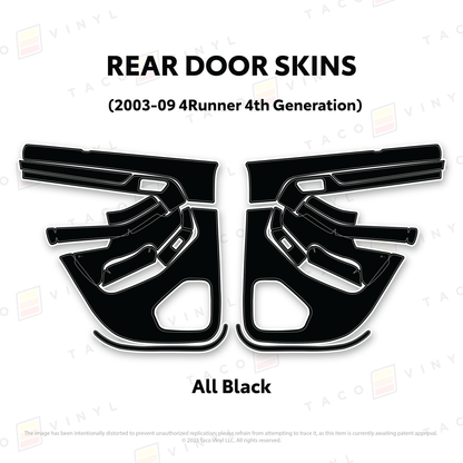 2003-2009 4Runner Door Skins