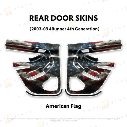2003-2009 4Runner Door Skins