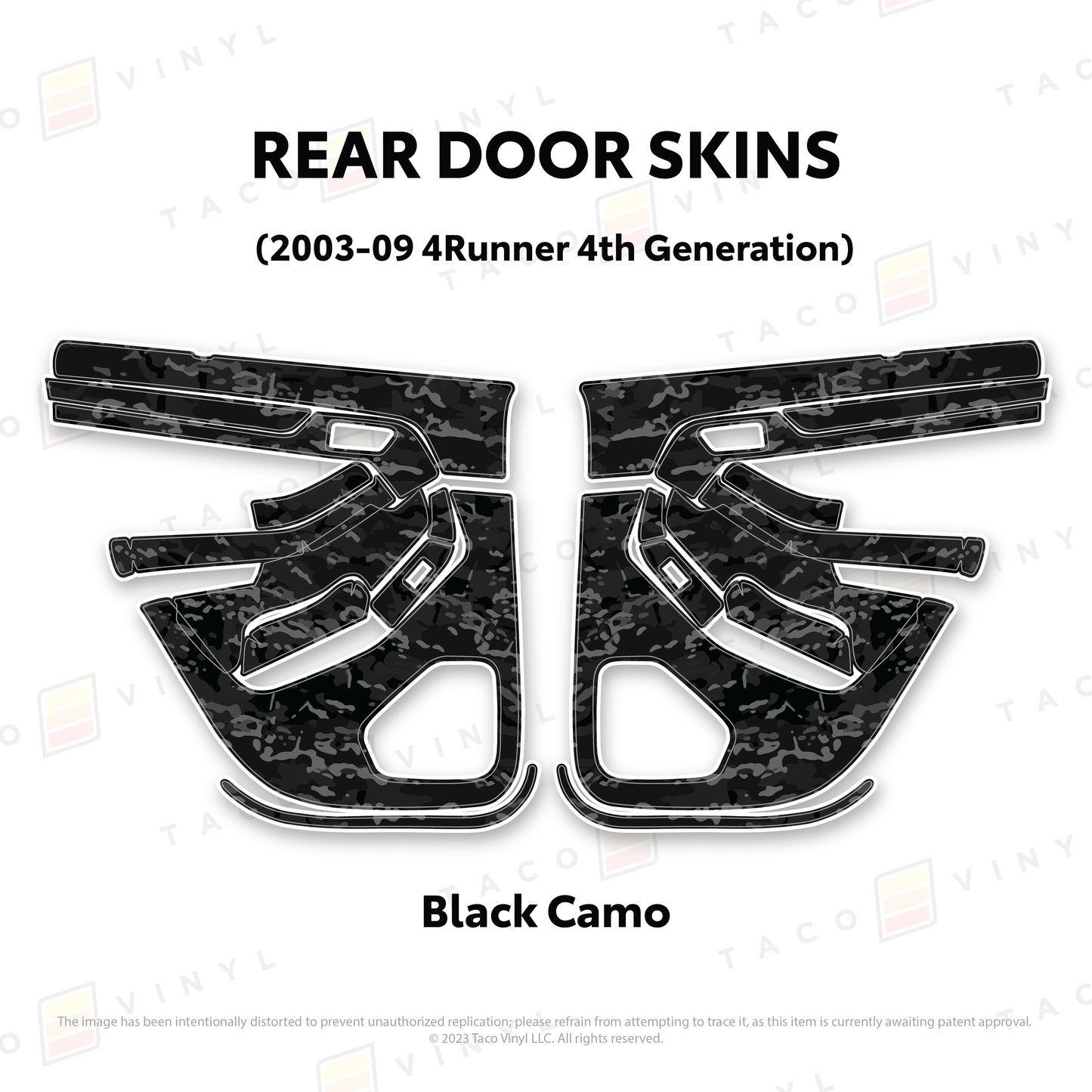 2003-2009 4Runner Door Skins