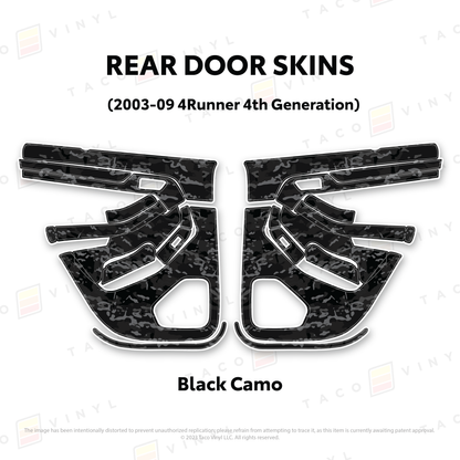 2003-2009 4Runner Door Skins