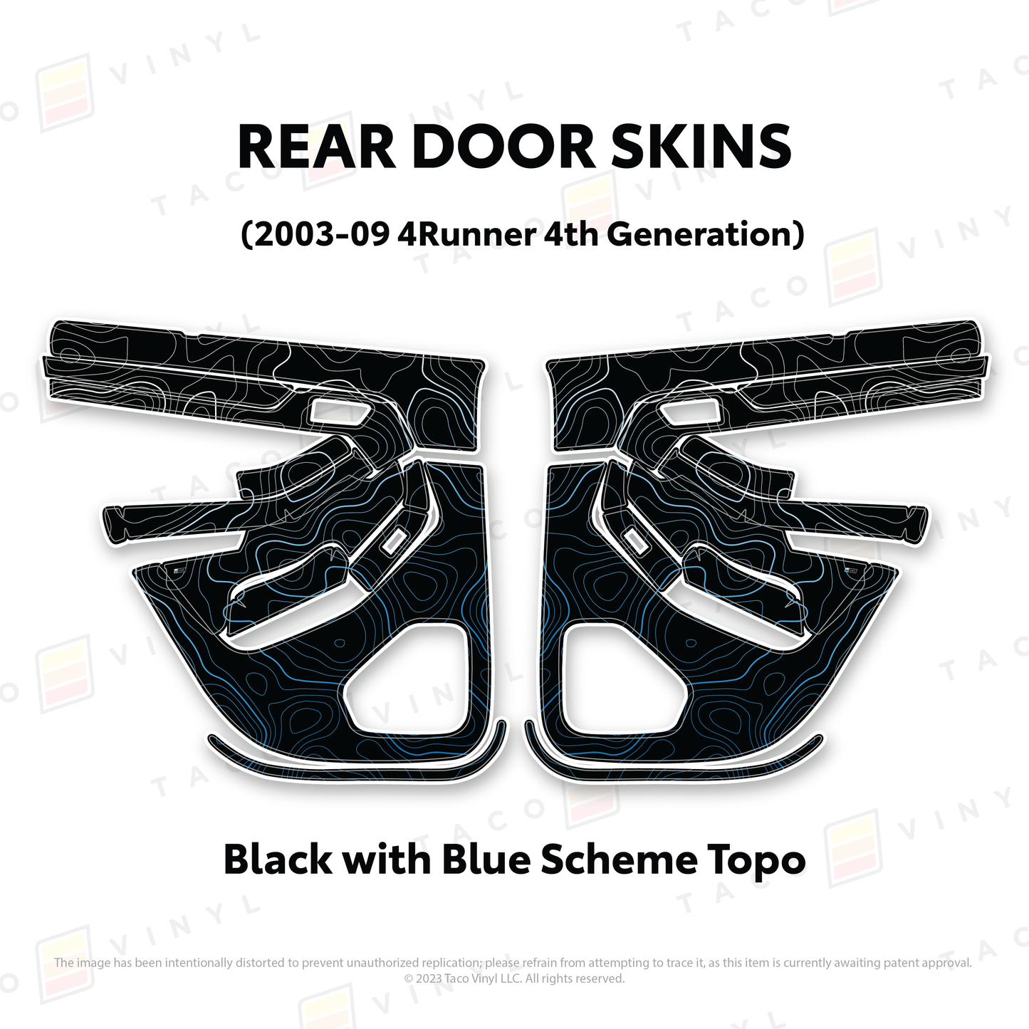 2003-2009 4Runner Door Skins