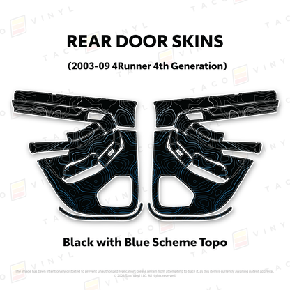 2003-2009 4Runner Door Skins