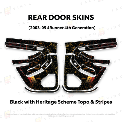 2003-2009 4Runner Door Skins