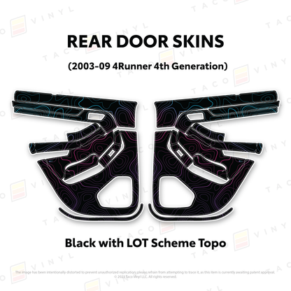 2003-2009 4Runner Door Skins