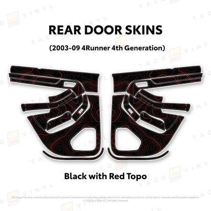 2003-2009 4Runner Door Skins