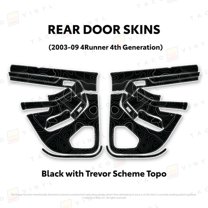2003-2009 4Runner Door Skins
