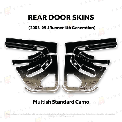 2003-2009 4Runner Door Skins