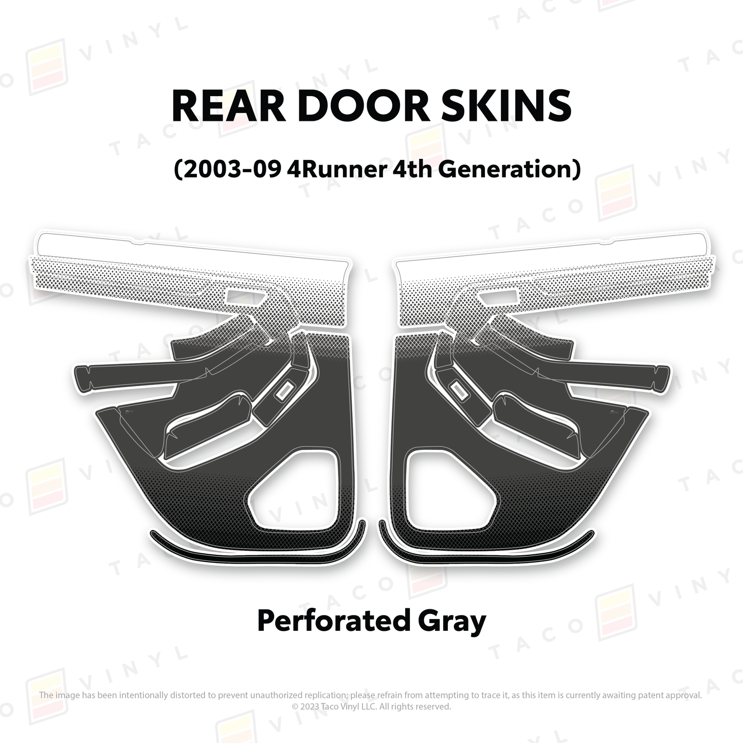 2003-2009 4Runner Door Skins