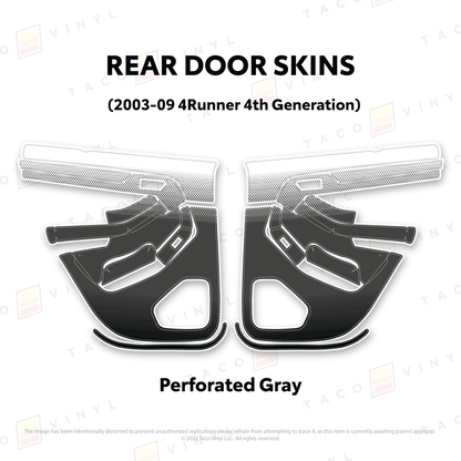 2003-2009 4Runner Door Skins