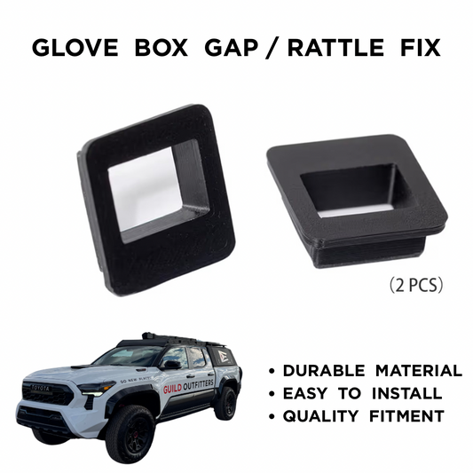 GLOVE BOX GAP / RATTLE FIX INSERTS TACOMA (2024+)