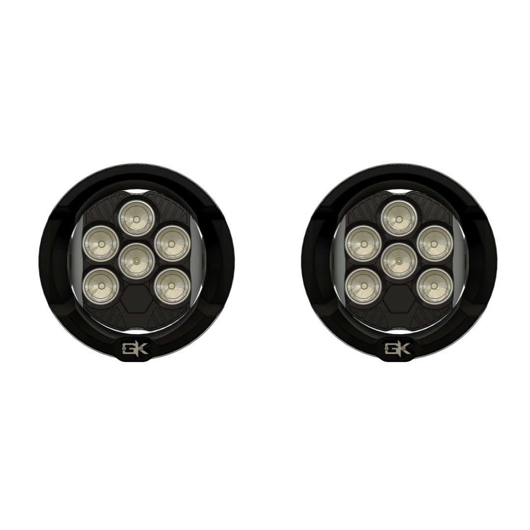 LP6 Headlight Bezel & Mount for Jeep CJ (1955-1983)