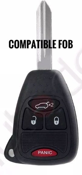 Injection Fob IF007 (Wrangler JK) - BLACK