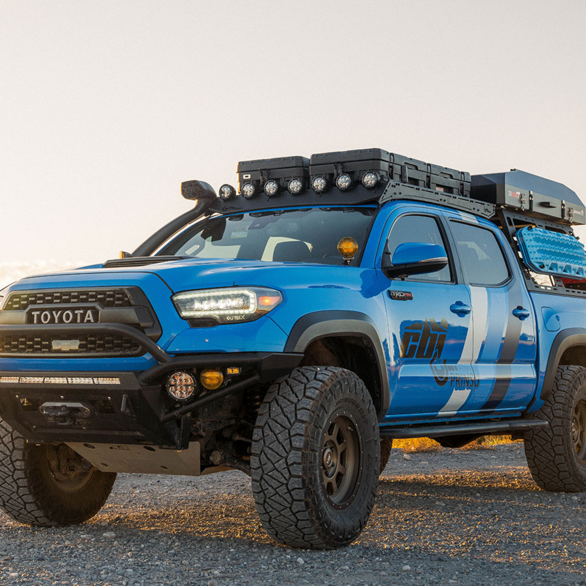 2nd-3rd Gen Toyota Tacoma Prinsu Pro Cab Rack / LP4 – Guild Outfitters