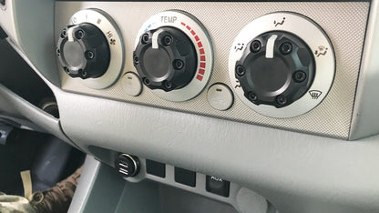 Climate Knobs (2005-2015 Tacoma) - 3 PACK - CEMENT