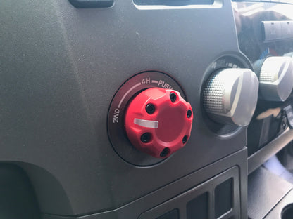 Climate Knobs (2005-2015 Tacoma) - 4 PACK - RED