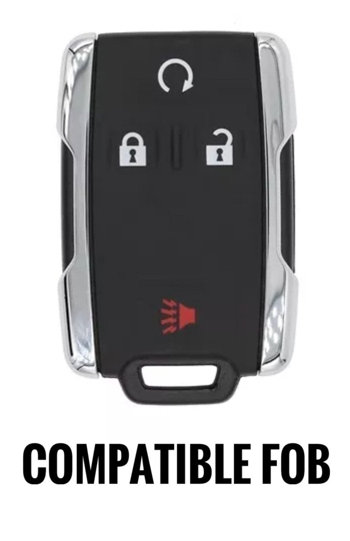Injection Fob IF010 (V1 2014-2018 Chevy/GMC) - WHITE