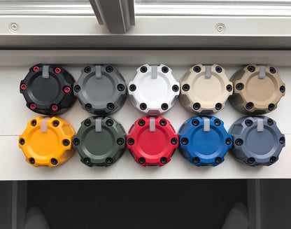 Climate Knobs (FJ Cruiser) - WHITE
