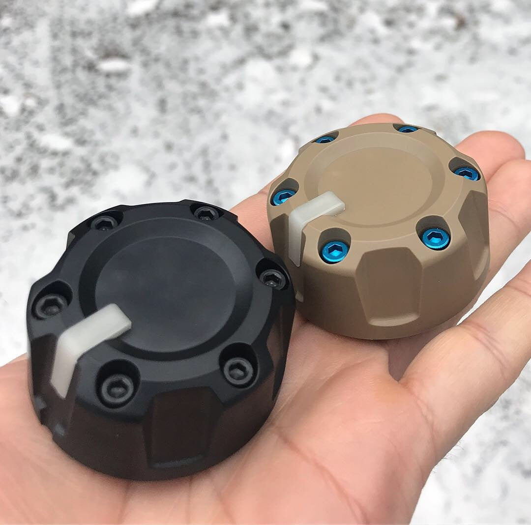 Climate Knobs (FJ Cruiser) - VOODOO BLUE