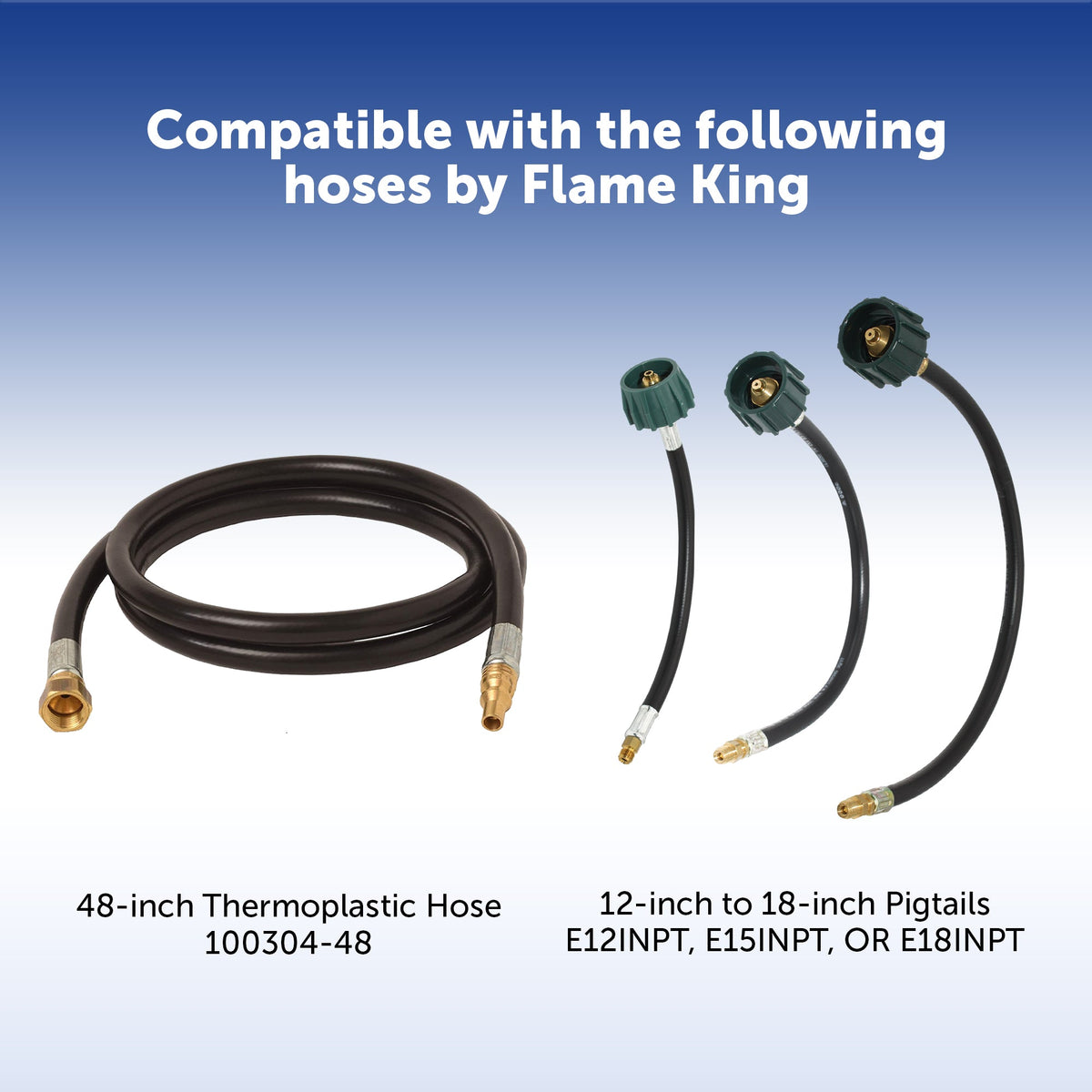 Flame King Auto Regulator with Pls Cover & Long Mount Bracket