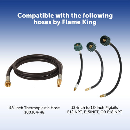 Flame King Auto Regulator with Pls Cover & Long Mount Bracket