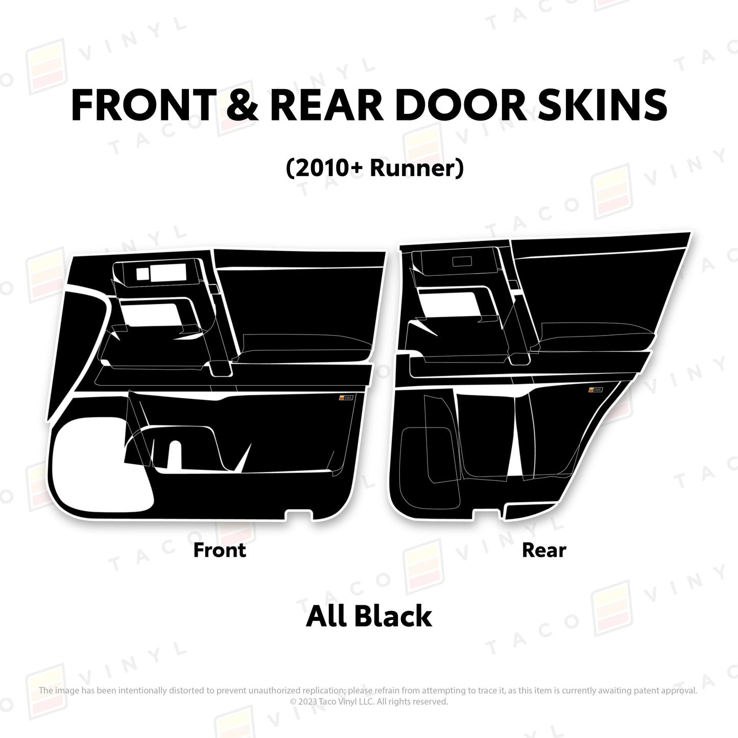 2010-24 4Runner Door Skins