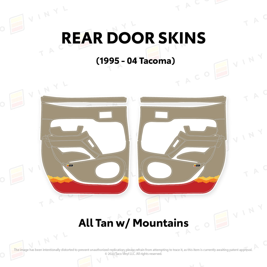 1995-04 Tacoma Door Skins
