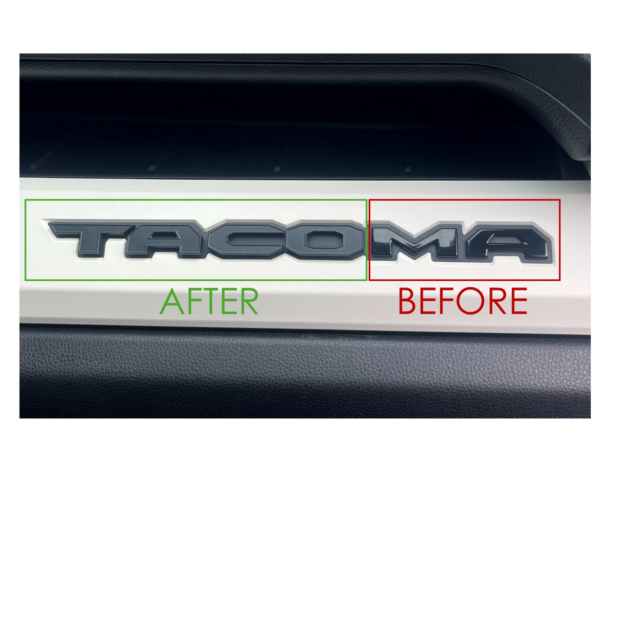 Glovebox Letters (2024+ Tacoma) - HERITAGE BLUE