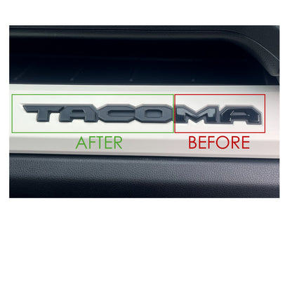 Glovebox Letters (2024+ Tacoma) - MUDBATH
