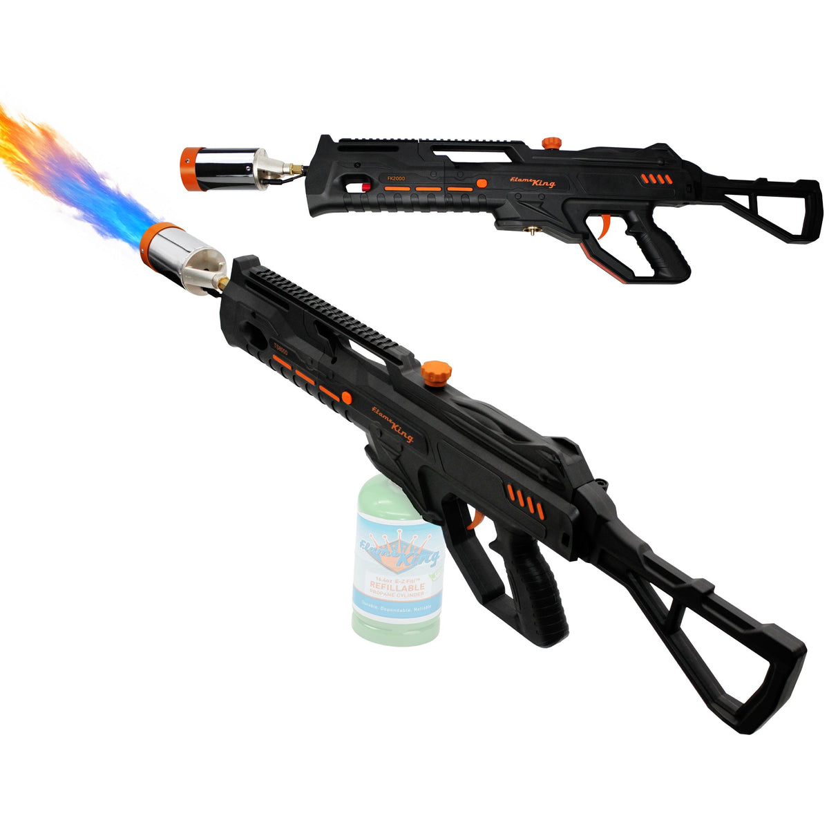 Flame King BlazeTac FK2000 Propane Torch Gun Weed Burner, Trigger Ignition